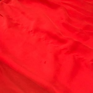 Coral High Low Skirt